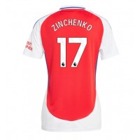 Arsenal Oleksandr Zinchenko #17 Hemmatröja Kvinnor 2024-25 Korta ärmar